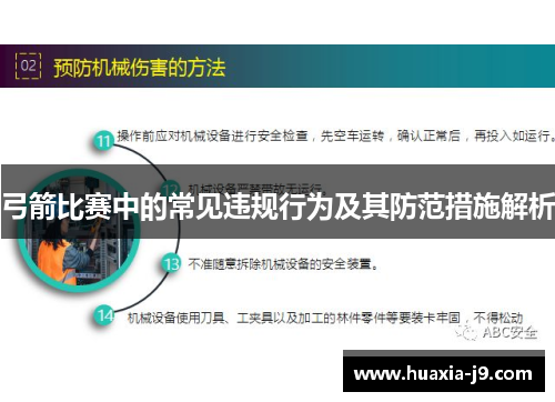 弓箭比赛中的常见违规行为及其防范措施解析 弓箭比赛中的常见违规行为及其防范措施解析